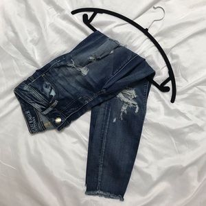 American eagle cropped jeans